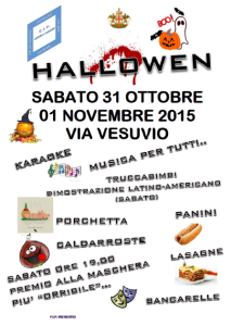 Halloween Via Vesuvio