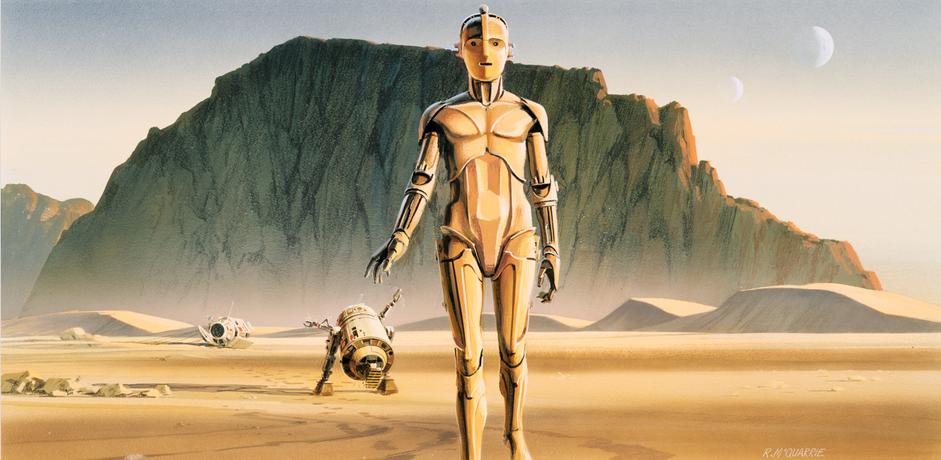 Star Wars Droids concept by Ralph McQuarrie