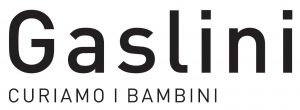 Logo Gaslini Curiamo i bambini-nero