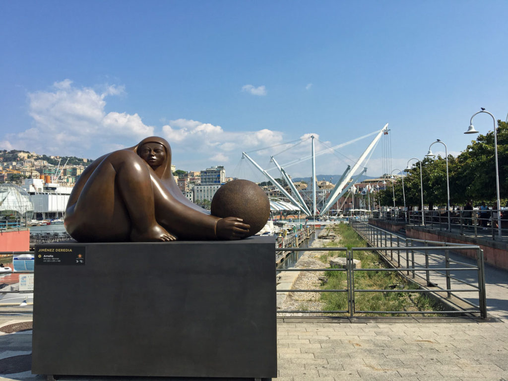 mostra deredia porto antico di genova